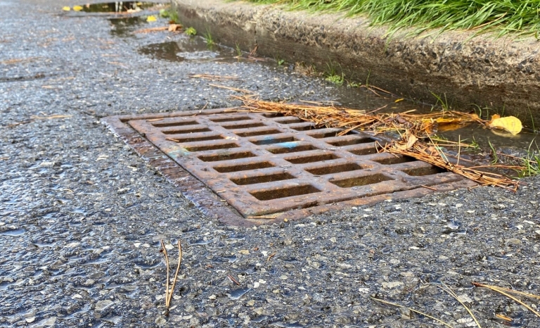 a catch basin